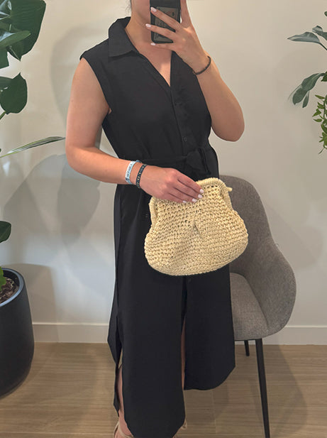 Vestido Sahara – Elegancia Utilitaria con un Toque Sofisticado