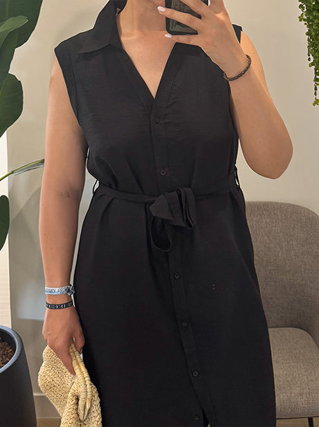 Vestido Sahara – Elegancia Utilitaria con un Toque Sofisticado